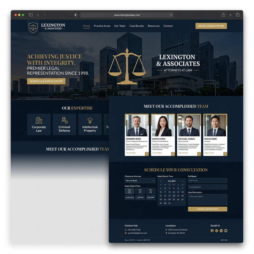 Apex Legal Associates website